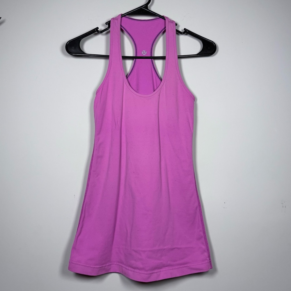 Lululemon Purple Racerback Tank Top - Picture 5 of 8